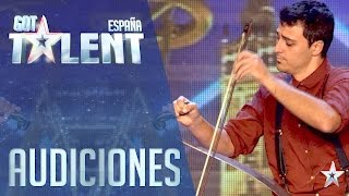 Un instrumento insólito sorprende a los Jueces | Audiciones 1 | Got Talent España 2016