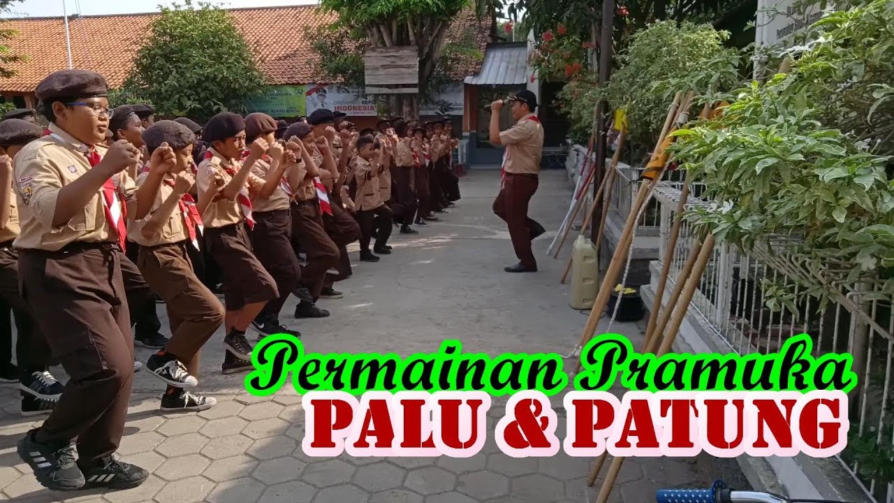 9# Permainan Pramuka menjadi PATUNG