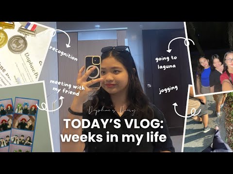 Today’s Vlog: jogging, recognition, random things, going to my HOME