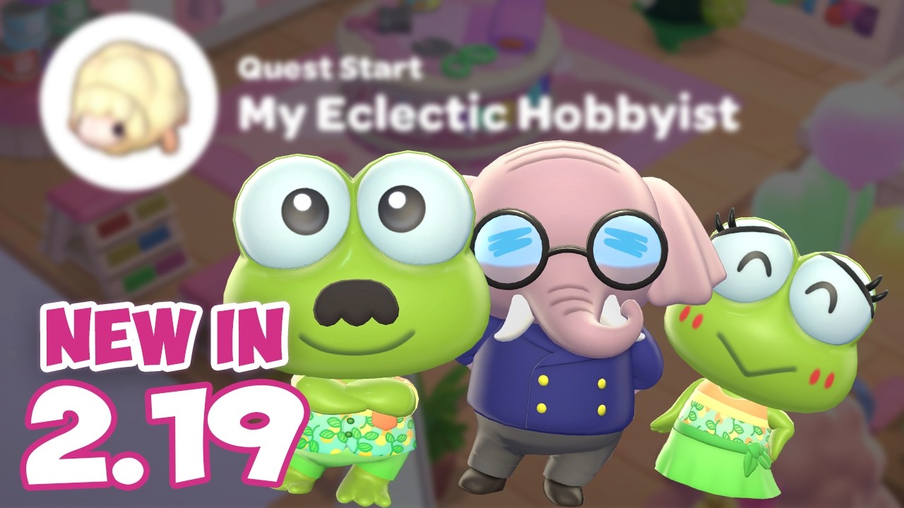 NEW Welcome Home features & 5 new visitors in 2.19 Update for Hello Kitty Island Adventure