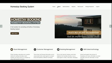 Home Stay Booking System | PHP and MySQL Project Source Code | PHP MySQL CRUD Project