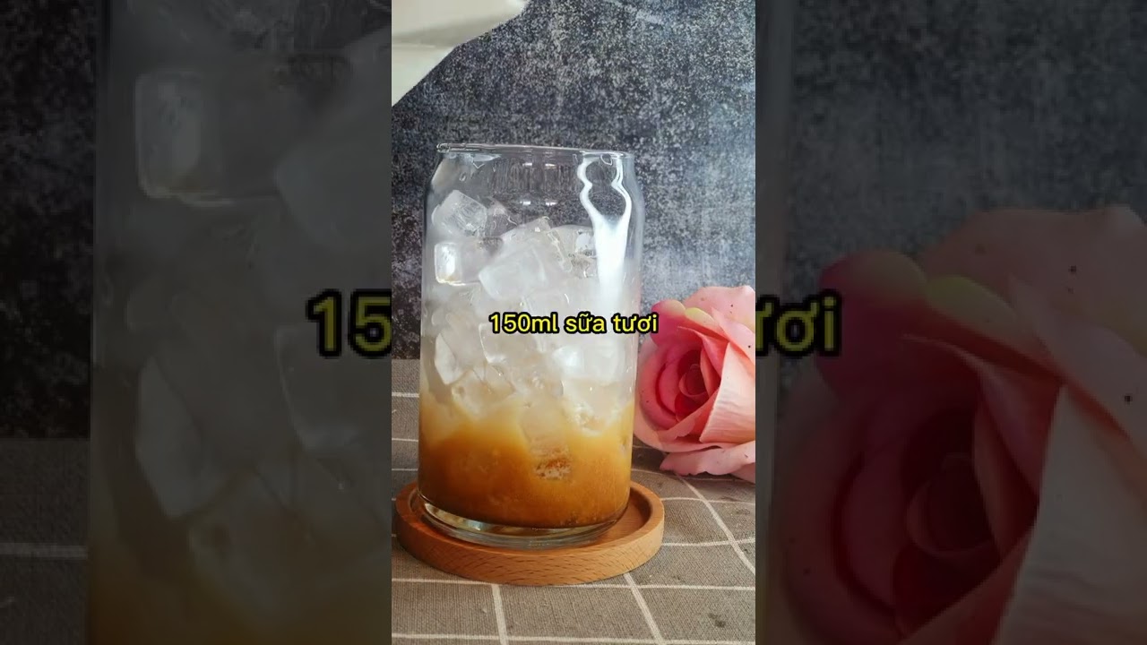 Cold brew caramel coffee 