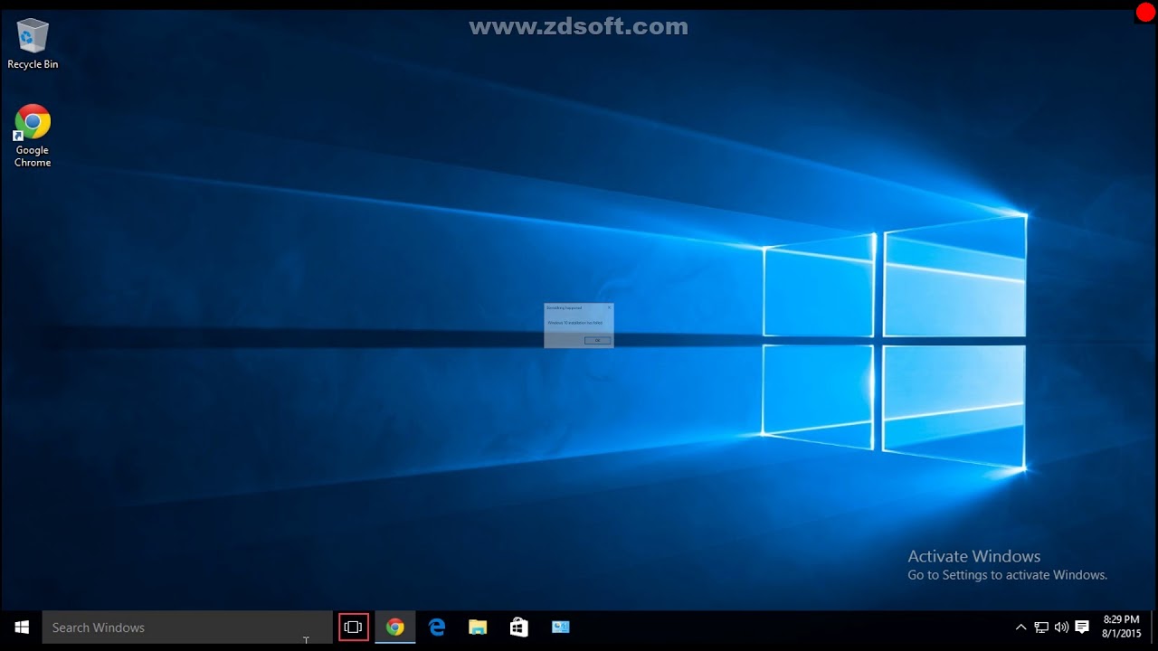 Windows 10 Crazy Error