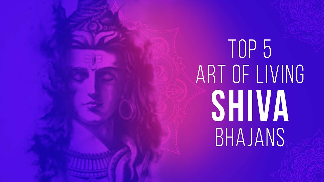 Best Shiv Bhajans  Top 5 Art of Living Shiv Bhajans  Non stop Shiv ji Songs   