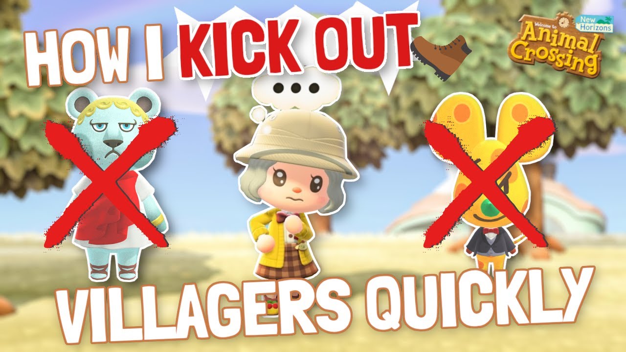 How I make ANY VILLAGER MOVE OUT 👋 | With/Without Time Traveling