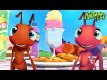 Picnic party  antiks   old macdonalds farm  animal cartoons for kids