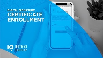 Digital Signature certificate enrollment (ed. 2024)