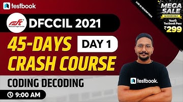 DFCCIL Crash Course 2021 | Coding Decoding Reasoning Tricks | DFCCIL Reasoning Questions