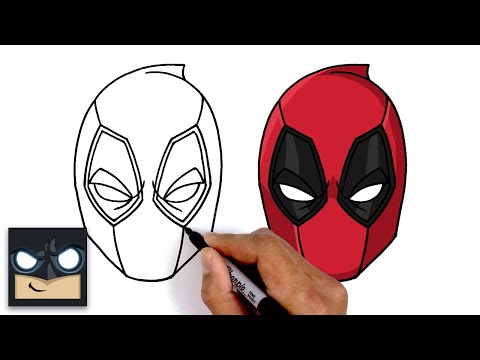 How To Draw Deadpool | Step By Step Tutorial