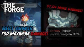 How To Make The *BEST* ARMOR in The Forge (After Ore Nerf) | Armor Guide for The Forge Roblox