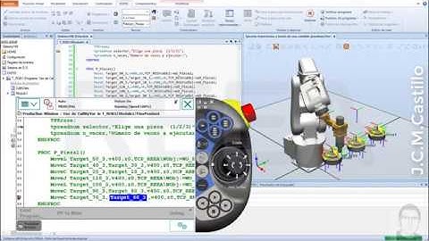 2- Proyecto con RobotStudio: Uso de If-Then, For, CallByVar, TPReadNum