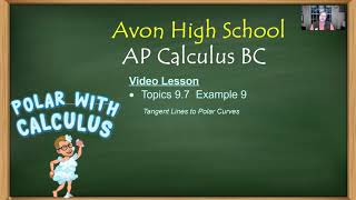 Famous Avon High School - AP Calculus BC - Topic 9.7 - Example 9 Profile