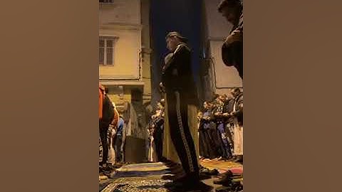 صلاة التراويح القارئ حمزة الفاتحي مسجد السنة زنقة القاهرة درب السلطان