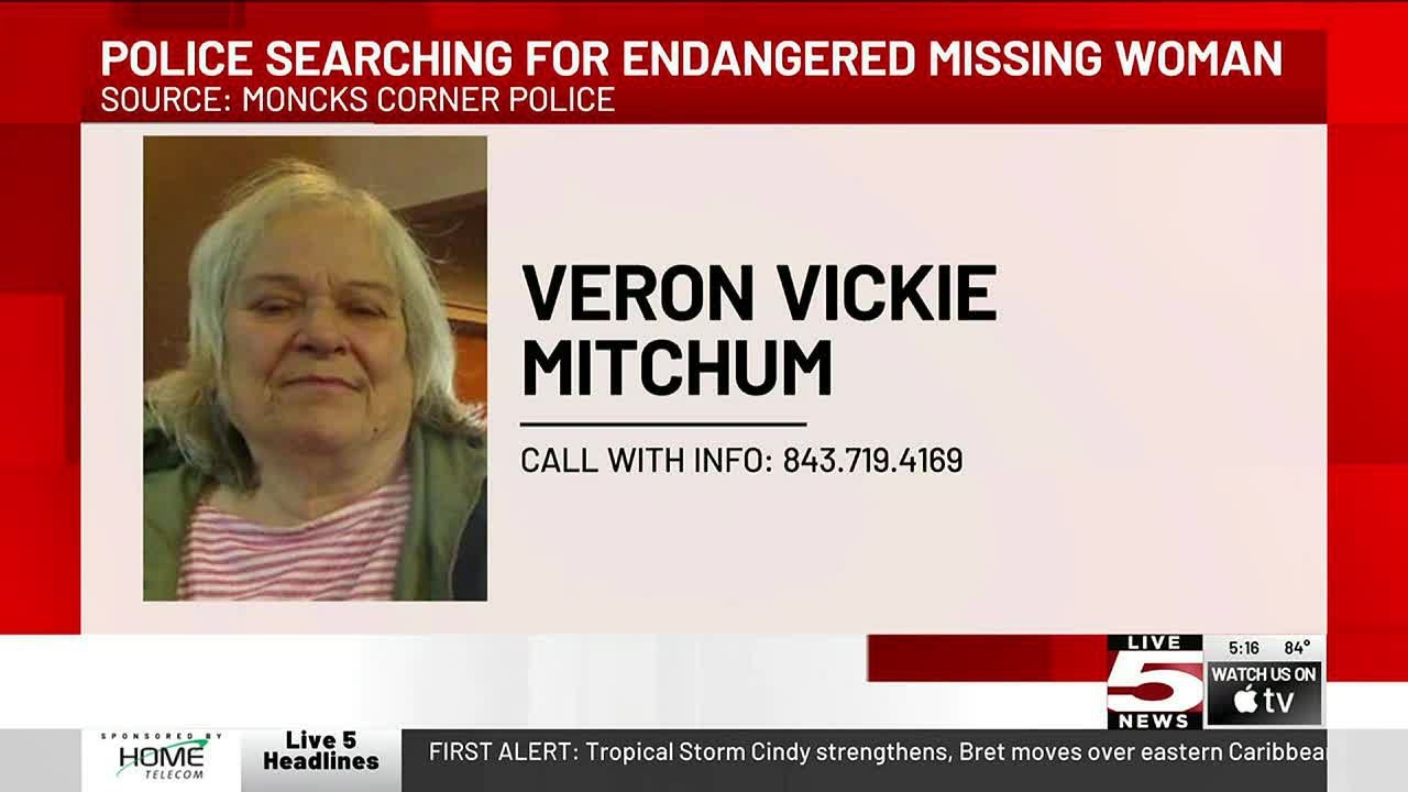 VIDEO: Berkeley Co. authorities search for endangered missing woman ...