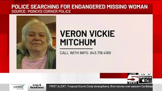 VIDEO: Berkeley Co. authorities search for endangered missing woman