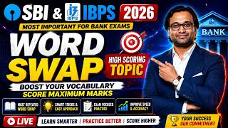 WORD SWAP 🔥 | Most Important Questions & Tricks | SSC, Banking, RRB, TGPSC & APPSC