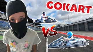 Die große GOKART CHALLENGE  Luu vs. Papa Thomas  Wer wird CHAMPION? | Lulu und Leon