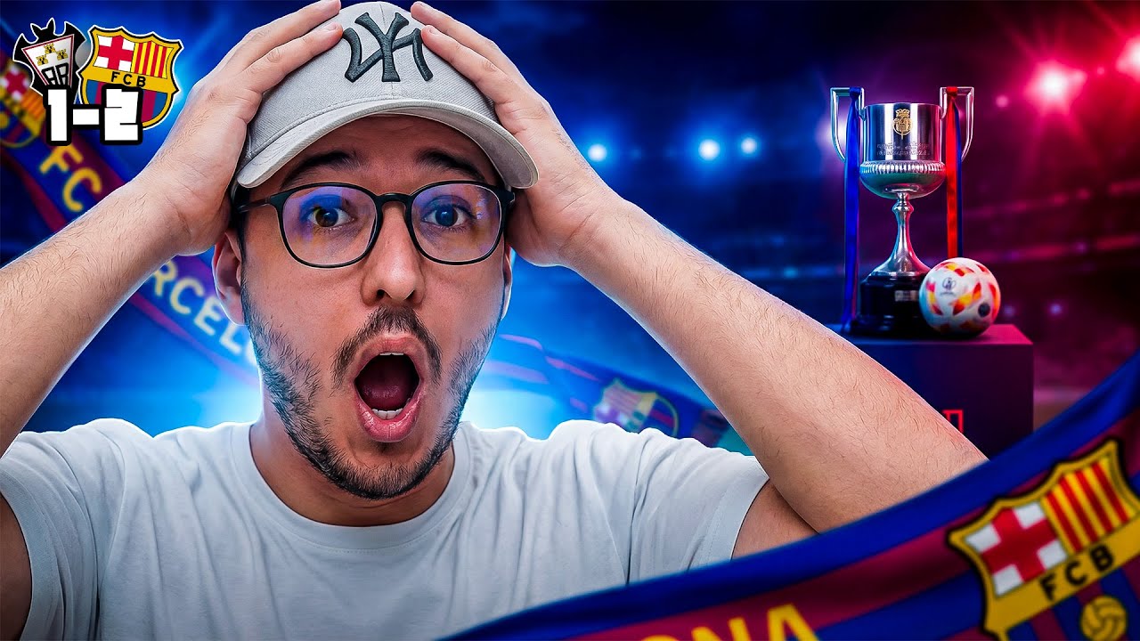 😱 برشلونة إلى نصف نهائي كأس الملك! ردة فعلي على الفوز أمام ألباسيتي