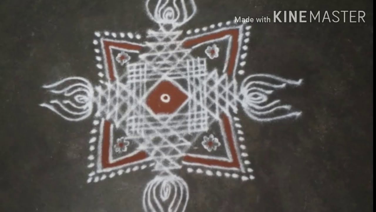 Aadi velli special kolam// Iyer padi kolam//padi kolam in different