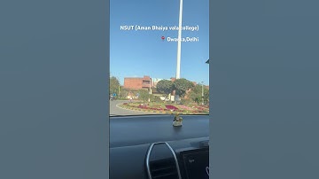 NSUT Delhi #engineering #jeemains2024 #neet2024 #upsc #motivation #amandhattarwal #iit #collegelife