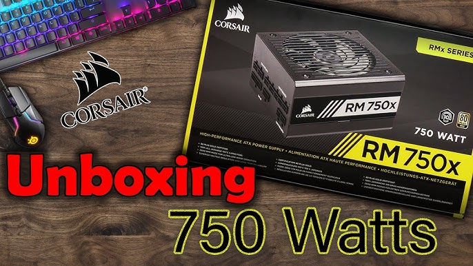 Pack Corsair : Alimentation PC Modulaire RM750x SHIFT (750W, 80+