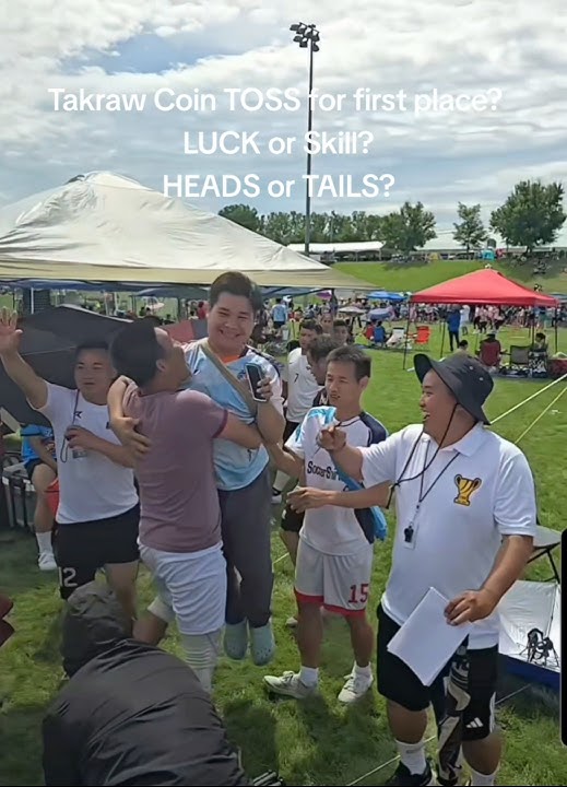 First EVER coin toss CHANCE for 1st place for lack of time! Would you ever try this? HEADS or TAILS?