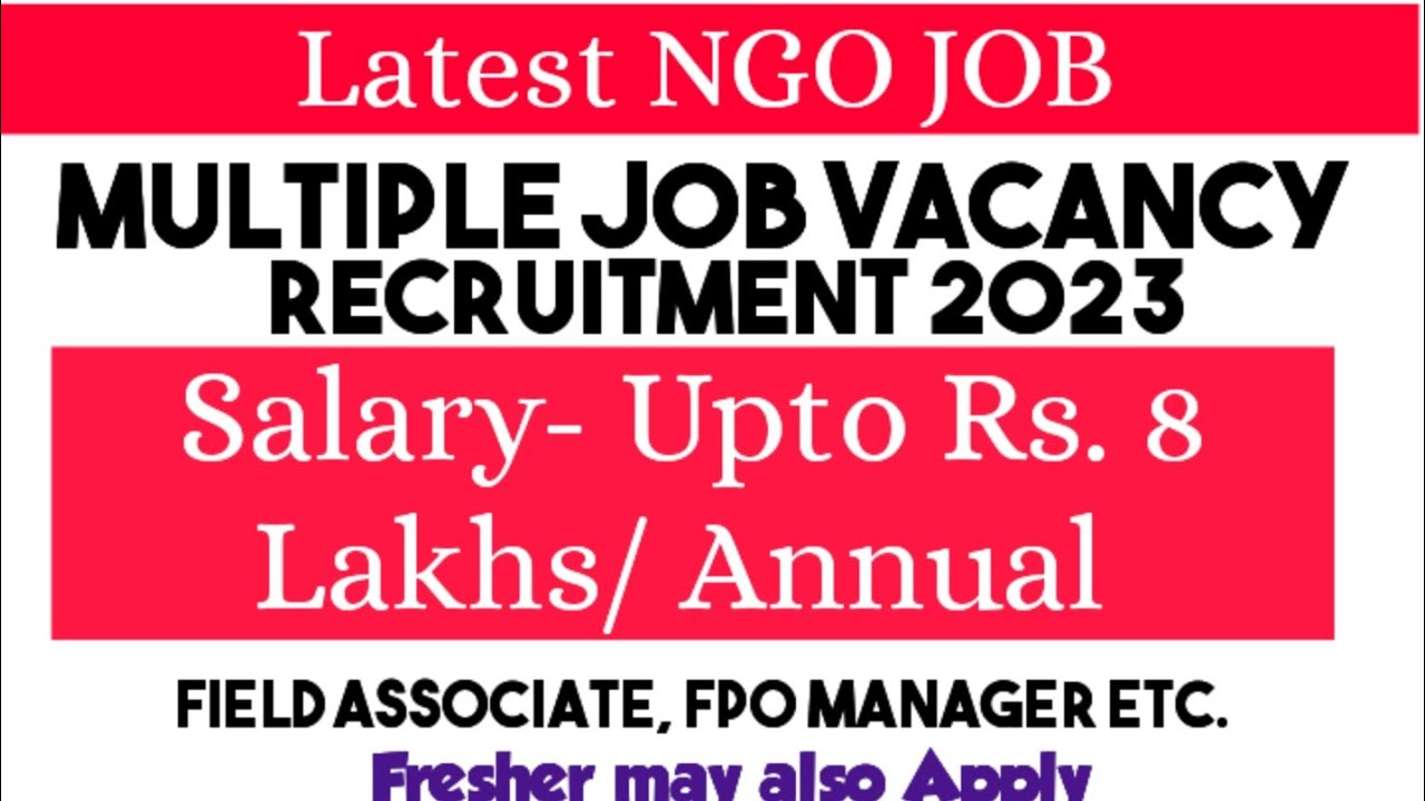 Latest NGO Job Update| Salary Upto 8LPA❤️‍🔥| Kotak Education Foundation Recruitment