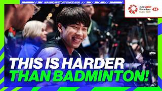 “This Is Harder Than Playing Badminton” | Chen Tang Jie Tries Sports Photography at the All England