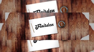 Clean Twitter Header Speedart | Flairdzn |