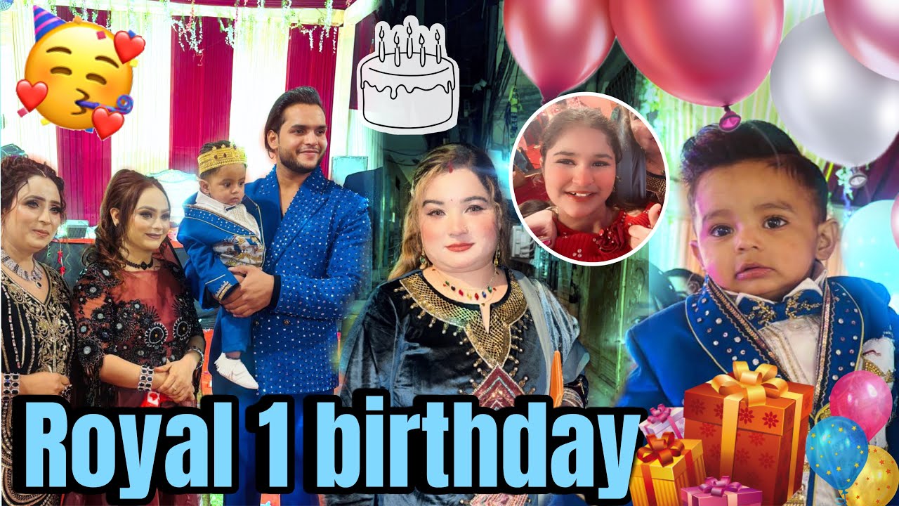 Royal’s first birthday celebration 🎉 ❤️ #tishikavlog #birthday 