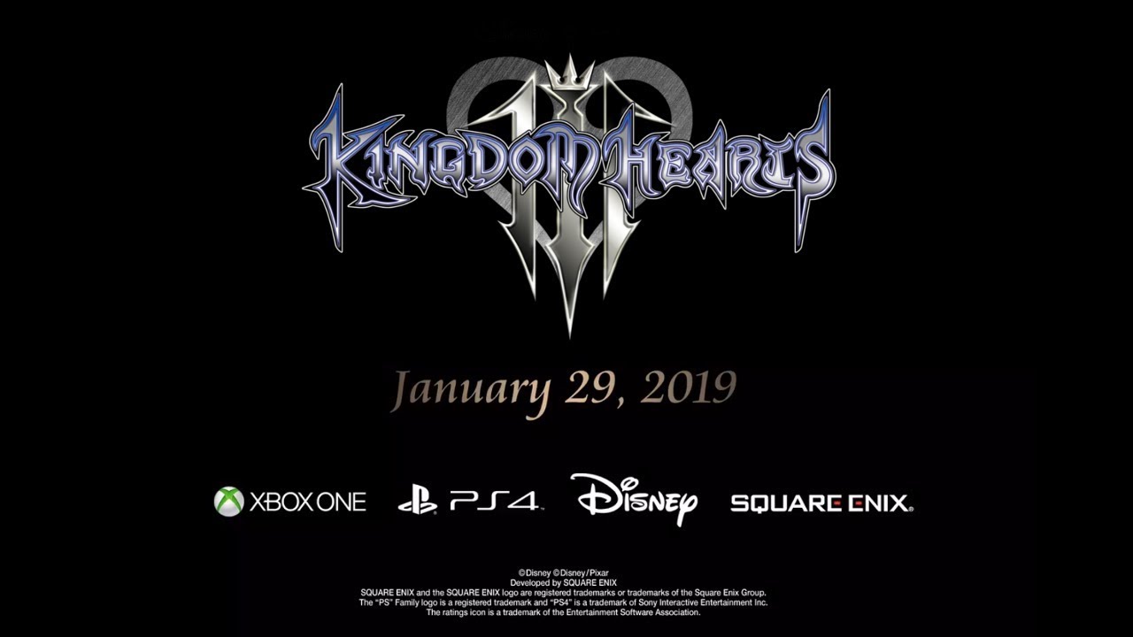 Kingdom Hearts 3 gets January 2019 release date