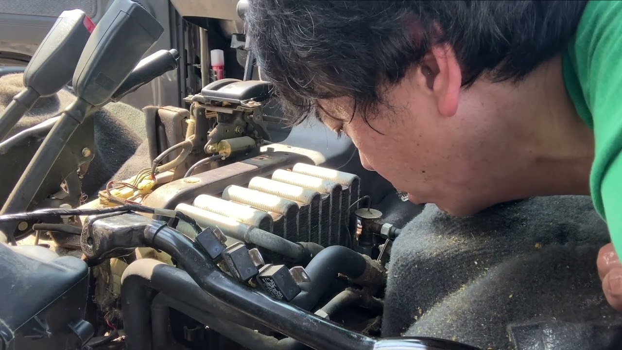 ホンダストリート（HH3）エバポレーターをきれいにしたい