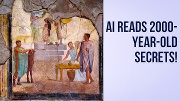 AI Unlocks 2000-Year-Old Secrets: The Herculaneum Scrolls Revealed!