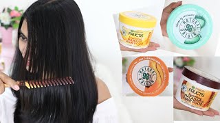 I tried Garnier Hair Food Masks & this Happened!