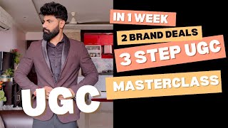 Information Landed 2 Brand Deals with JUST 750 Followers | How to Start UGC in 2025 (Step-by-Step) News