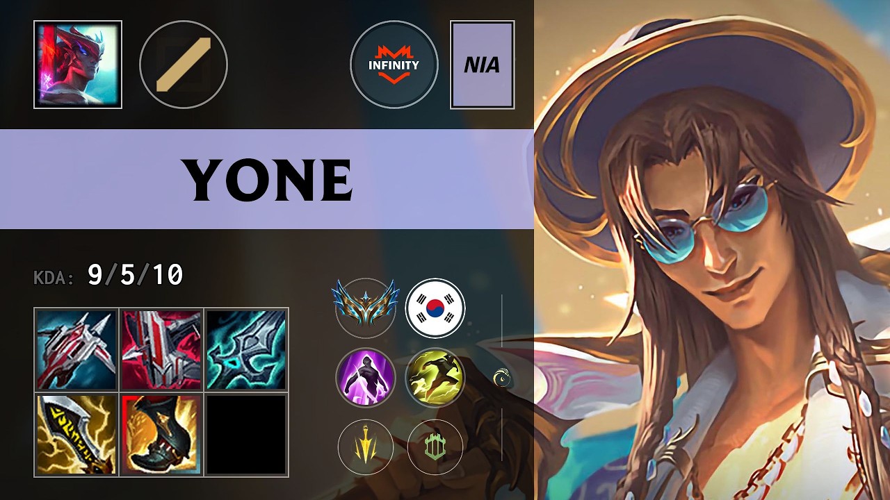 INF Nia) Yone Mid vs Vel'Koz - KR Challenger Patch 26.18 - YouTube