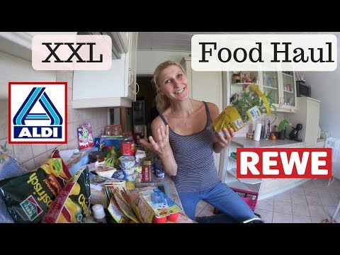 xxl-food-haul-#5-i-160€-großeinkauf-nach-dem-urlaub-i-aldi-nord-+-rewe-i-allesclärchen
