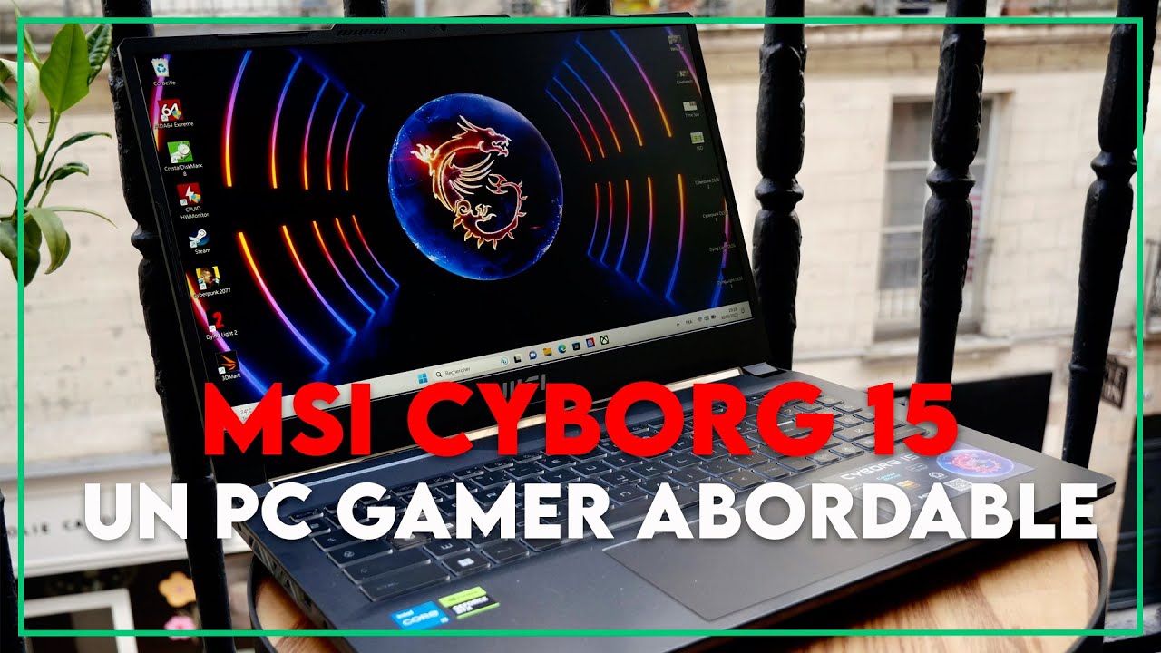 Test MSI Cyborg 15 : un PC gamer abordable grâce à une bonne idée 