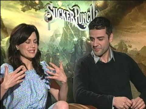 Carla Gugino and Oscar Isaac Talk "Sucker Punch"