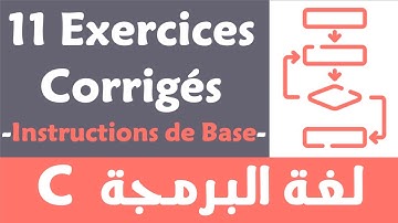 Langage C -3- : 11 Exercices corrigés sur les instructions de base : Déclaration, Printf, Scanf, ...