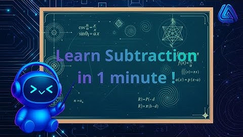 Subtraction Made Easy | Step-by-Step Tutorial | AL | Education