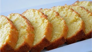 Vanilla Pound Cake/Simple and Easy Recipe