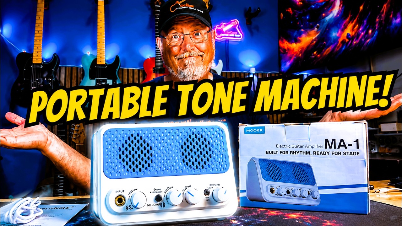 Tiny Guitar Amp With Bluetooth, Reverb & Drum Machine?! - YouTube