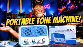 Tiny Guitar Amp With Bluetooth, Reverb & Drum Machine?!