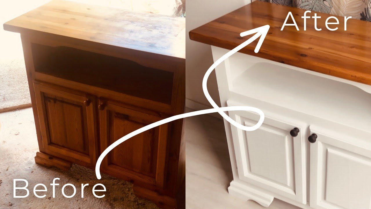 Restaurare una vecchia credenza con MENO DI 50€ || Home craft ideas || #homeimprovement #restauro