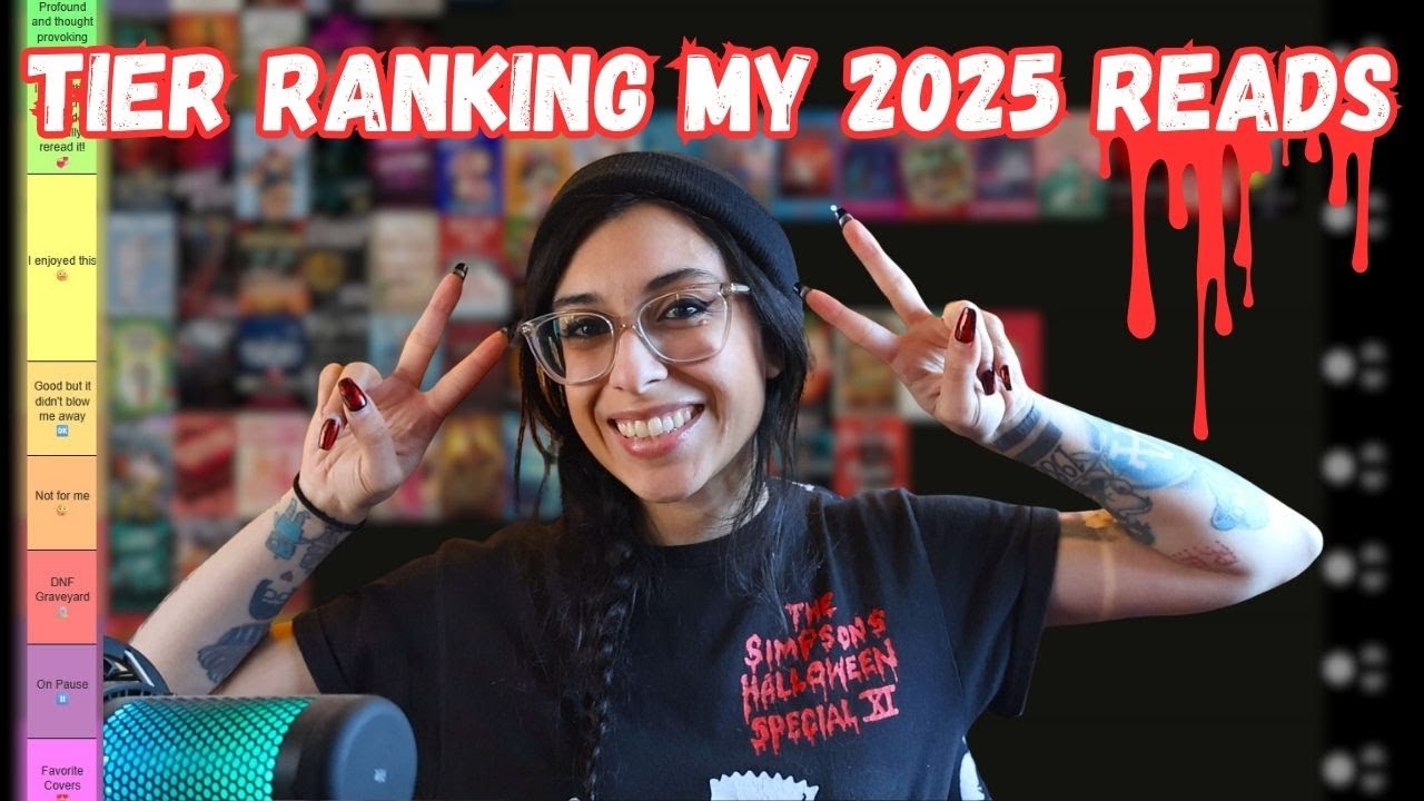 ✨ Tier Ranking EVERY BOOK I Read In 2025 ✨