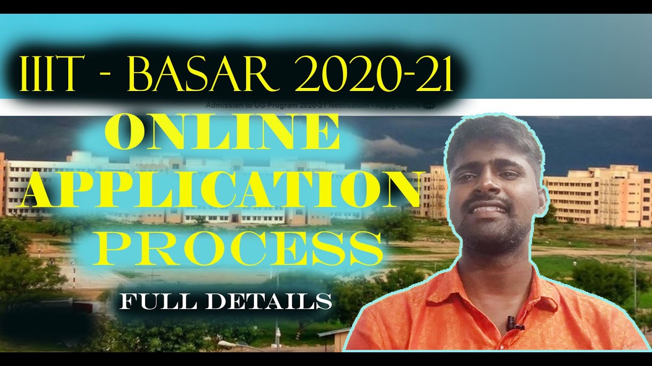 IIIT BASAR APPLY PROCESS IN TELUGU