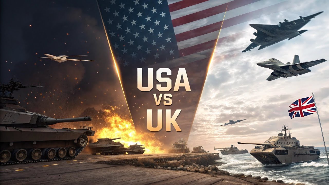 USA vs UK Military Power | Who Is Stronger in 2026?