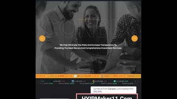 GC HYIP TEMPLATE 834 MOBILE VIEW