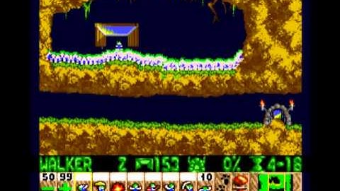 Rom Hacking - Lemmings Exploding